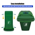 thumbnail image 6 of PAHTTO 2PCS Trash Can Lock for 30-50 Gal Outdoor Garbage Cans, Heavy Duty Bungee Cord Garbage Can Lock for Animals, Squirrels, Dogs, Raccoons, 6 of 7