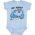 thumbnail image 3 of Inktastic My Aunt Loves Me Whale Shark Boys or Girls Baby Bodysuit, 3 of 5