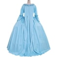 thumbnail image 5 of Women's Queen Marie Antoinette Rococo Ball Gown Gothic Victorian Dress Costume, 5 of 8