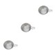 thumbnail image 4 of Sonducket Coolcamp Outdoor Bowl 300ml Vajilla para acampar con asa Hogar Boca ancha Cocinar Utensilios de cocina resistentes al calor Plata Plata 3piezas Sonducket CBP227036, 4 of 6