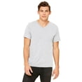 thumbnail image 1 of Bella Canvas Mens Jersey V-Neck Tee, 2XL, Athletic Heather, 1 of 3