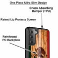 thumbnail image 2 of DALUX Ultra Slim PC-TPU Case Compatible with Galaxy S21 5G 6.2 inch (2021) - Mexico Flag Fence Print, 2 of 3