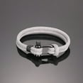 thumbnail image 2 of Black Stainless Steel Milan Bracelet Beach Bracelet, 2 of 2