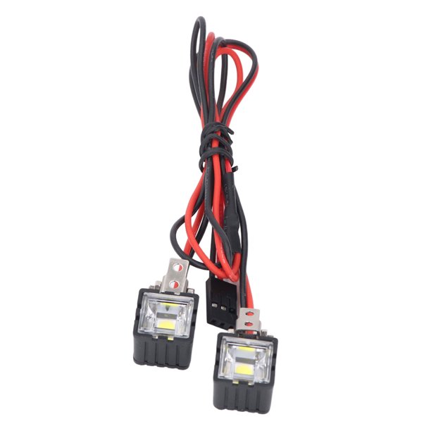 Focos De Automóviles RC, Faro LED Con Base De Montaje Compatible Con SCX10 90046