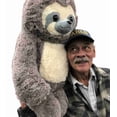 thumbnail image 5 of Big Plush® Stuffed Sloth 30 inches Tall Soft 77 cm Big Plush Jumbo Stuffed Animal Gray Color, 5 of 8