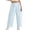 #0234-Light Blue, variant on Favoffer Casual Pants Kids Solid Thin Loose Fit Summer Bottoms Elastic Waist Sports Long Pants Comfortable Daily Wear for Outdoor Play Home Relax Travel Vacation Indoor Leisure 1-10Y