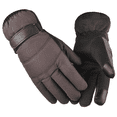 thumbnail image 1 of Guantes de esquí al aire libre gruesos de lana impermeables y resistentes al frío para ciclismo MFZFUKR CPB-US-XD366-3, 1 of 5