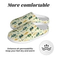 thumbnail image 6 of Wukai Seahorse Print Women's Indoor Bedroom Slipper Slip On Shoes, Unisex House Shoes with Anti-Skid Sole for Men, Gift for Women Men-8, 6 of 7