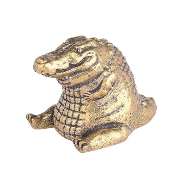 Desktop Ornament for Home - Brass Desk for Living Room and Room - Easter Pattern Art