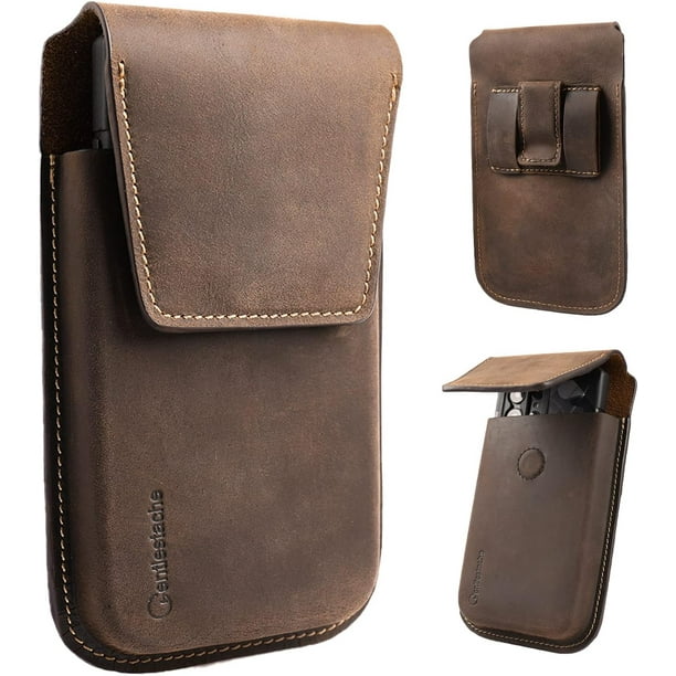 Belt clip top cell phone holder