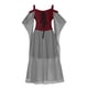 thumbnail image 5 of Women Plus Size Cold Shoulder Butterfly Sleeve Halloween Gothic Dress, 5 of 8