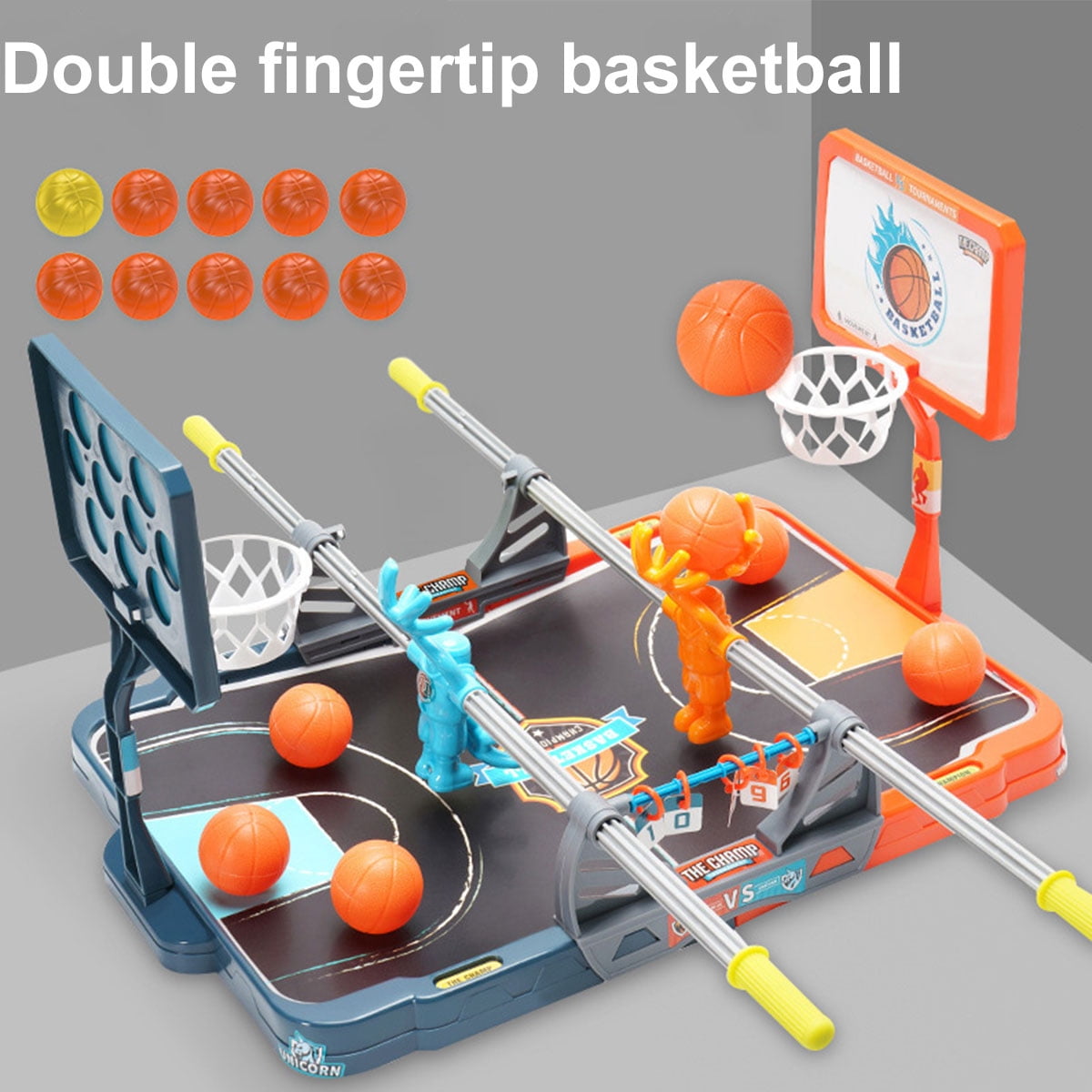 Desktop Basketball Game for Kids Mini Skee Ball Table Top Games for 2  Player - Walmart.com