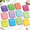 Thankful, variant on Appreciation Inspirational Rainbow Sticky Notes, 720 Total Sheets, 24 Pack