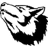 Do It Yourself Wall Decal Sticker Wolf Animal Kids Boys Bedroom