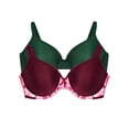 thumbnail image 4 of Paquete de 2 bras Discreción Ilusión 24305 multicolor 36B, 4 of 5
