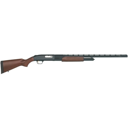 Mossberg 50120 500 Pump Action Shotgun, 12 Gauge, 28", 3", Wood Stock, Blued