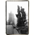 thumbnail image 2 of DeNardo, Laura 23x32 White Modern Wood Framed Museum Art Print Titled - Charles Bridge in Morning Fog II, 2 of 4