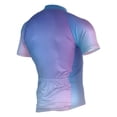 thumbnail image 2 of joogoo Blue Gradient-z1 Pattern Men's Cycling Jerseys Mountain Bike Short Sleeve Tops M, 2 of 7