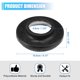 thumbnail image 4 of 2uds Frontal Superior Bobina Resorte Aisladores 52000229 Goma Negro Unique Bargains, 4 of 7
