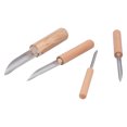 thumbnail image 1 of Sculpture Hole Cutter, Semi Round Pottery Punch Hole Cutter 4Pcs Professional Sculpting Tool  For Hole Punching For Sculpting, 1 of 8