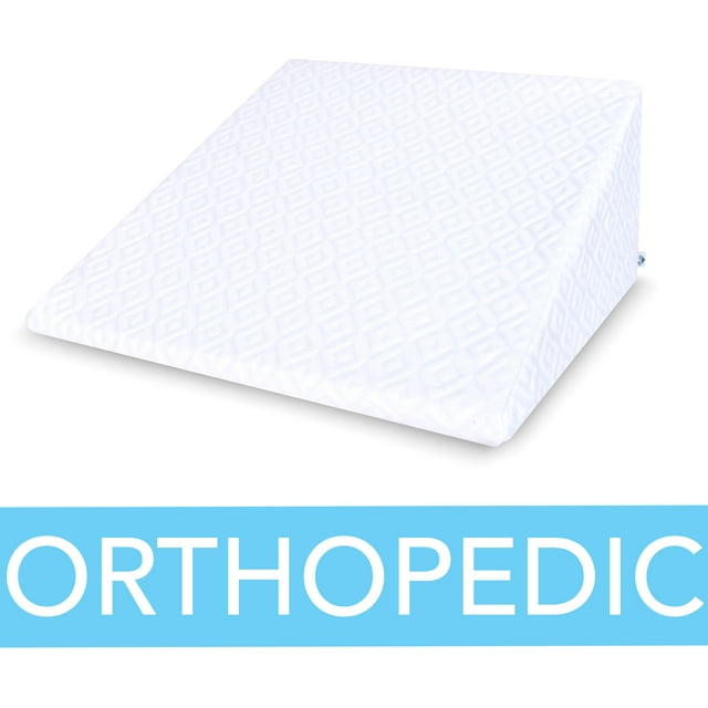 PharMeDoc Bed Wedge Pillow Orthopedic Pillow for Acid Reflux & Pain