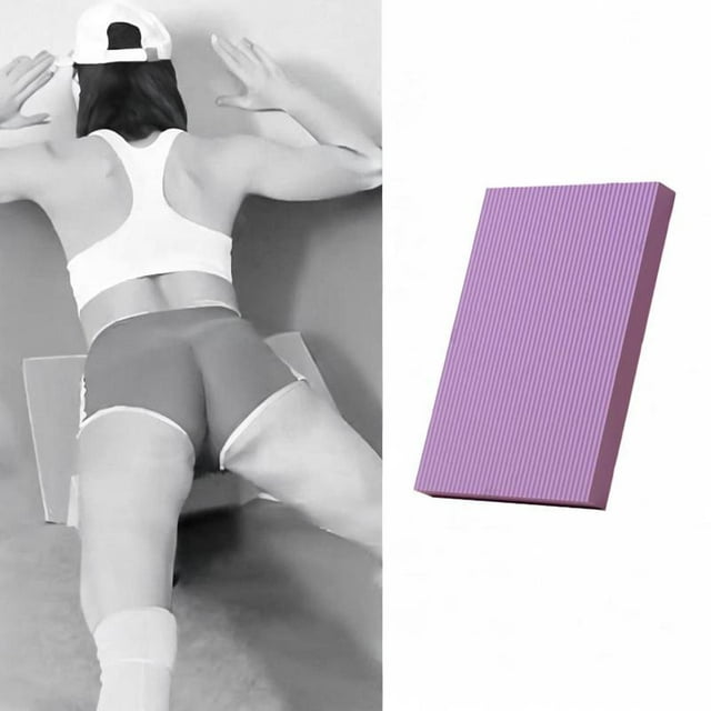 Almohadilla de equilibrio para ejercicios de rodillas, almohadilla de equilibrio profesional, multifuncional, portátil, para baño, para entrenamiento Púrpura