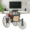 thumbnail image 4 of Tricycle 1:12 Scale Classic Tricycle Model Ornaments High Simulation Retro Alloy Car Model Decoration for Home, 4 of 7