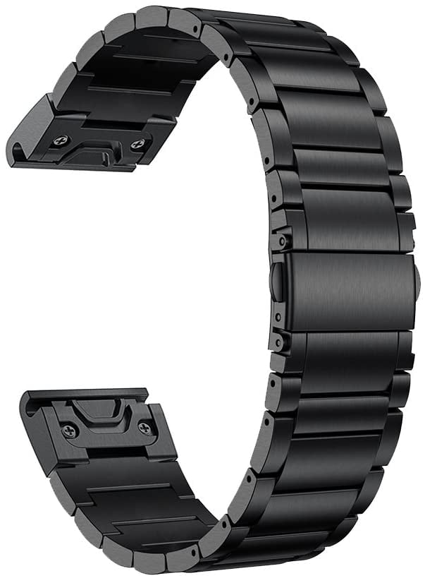 fenix 5 plus titanium vs steel