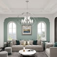 thumbnail image 4 of Livex Lighting Westfield Foyer Chandelier in Brushed Nickel, 4 of 9