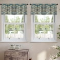 thumbnail image 2 of LALILO Kitchen Curtain Valance Ethnic Tribal Art Boho Vintage Rod Pocket Window Curtain 52"x 18" Set of 2, 2 of 5