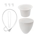 thumbnail image 3 of 2pcs Hanging Flowerpot Automatic Water Absorption Hanging Planter Plant Container, 3 of 5