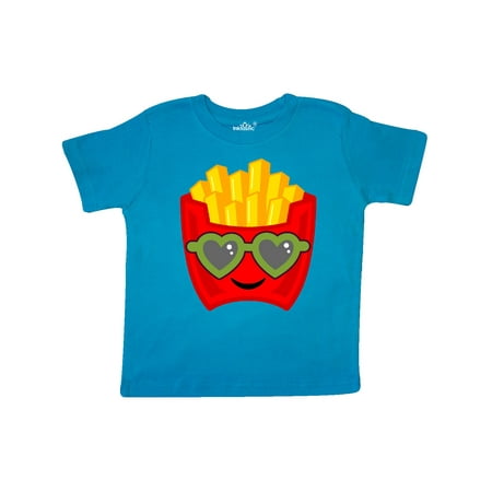 

Inktastic French Fries Funny Fry Lover Gift Toddler Boy or Toddler Girl T-Shirt