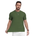 thumbnail image 5 of Iceglad Mens Knit T Shirt Short Sleeve Crewneck Summer Casual Textured Pullover Lightweight Ribbed Viscose Sweater Tee Soft Breathable Fashion Shirt, 5 of 10
