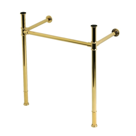 Kingston Brass VPB36282 Stainless Steel Console Sink Legs, Polished Brass