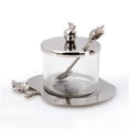 thumbnail image 1 of Classic Touch JHD326 Apple Shaped Dish With Tray and Spoon - Small, 1 of 1