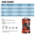 thumbnail image 6 of Bixox Men's Sushi Menu Printed Shirt Sleeveless Fitness Tank Top-Large, 6 of 7