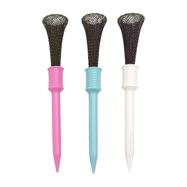 Almencla 3 Pieces Golf Tees Golf Course Accessories Wear Resistant Lightweight Increases 8.3cm
