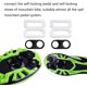 thumbnail image 2 of Pedales Spd Tacos De Pedales De Bicicleta Ciclismo Spd Mtb Pedal Spd Toe Clips Para Zapatos De Bicicleta De Montaña - Negro. Afortunado Sencillez, 2 of 5