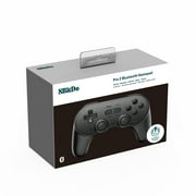 8Bitdo Pro 2 Bluetooth Wireless Gaming Controller with Hall Effect Joystick Update for Switch, PC, Android, and Steam Deck & Apple - Black