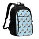 thumbnail image 1 of Easygdp German Shepherd Dog Mochila para Laptop de Viaje con Puerto USB, Mochila para Laptop con Puerto de Carga USB para Mujeres y Hombres, 1 of 7