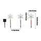 thumbnail image 3 of pstuiky Luces solares navideñas con forma de estrella|árbol de Navidad y copo de nieve. Múltiples modos de iluminación. Luces solares de suelo para decoración navideña exterior, 3 of 7
