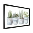 thumbnail image 2 of Designart 'Succulent and Cactus House Plants V' Farmhouse Framed Art Print, 2 of 4