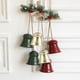 thumbnail image 1 of Bells Christmas Tree Ornaments Creative Pendants Atmospheres Decor, Metal Iron Style, Holiday Home Office Bedroom, Festive Season Décor, Elegant Gift, for Living Room, 1 of 9