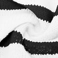 thumbnail image 7 of Up to 35% off Ndbuld Womens Long Sleeve Fall Dresses Ladies New V-neck Long Sleeve Sweater Striped Loose Casual Knitted Dress,White,M, 7 of 7