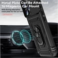thumbnail image 3 of Estuche GANGXUN para iPhone 16 Pro Max, soporte giratorio 360°, estilo mecánico y magnético, 3 of 5