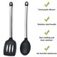 thumbnail image 3 of Mini juego de utensilios de cocina de 2 piezas, herramientas de cocina de acero inoxidable y silicona, 3 of 5