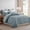 Chambray, variant on Levtex Home - Cloud Waffle Quilt Set - Full/Queen Quilt and Two Standard Shams - Waffle Textured - Bright White - Quilt (88x92in.) and Shams (20x26in.) - Reversible - Cotton