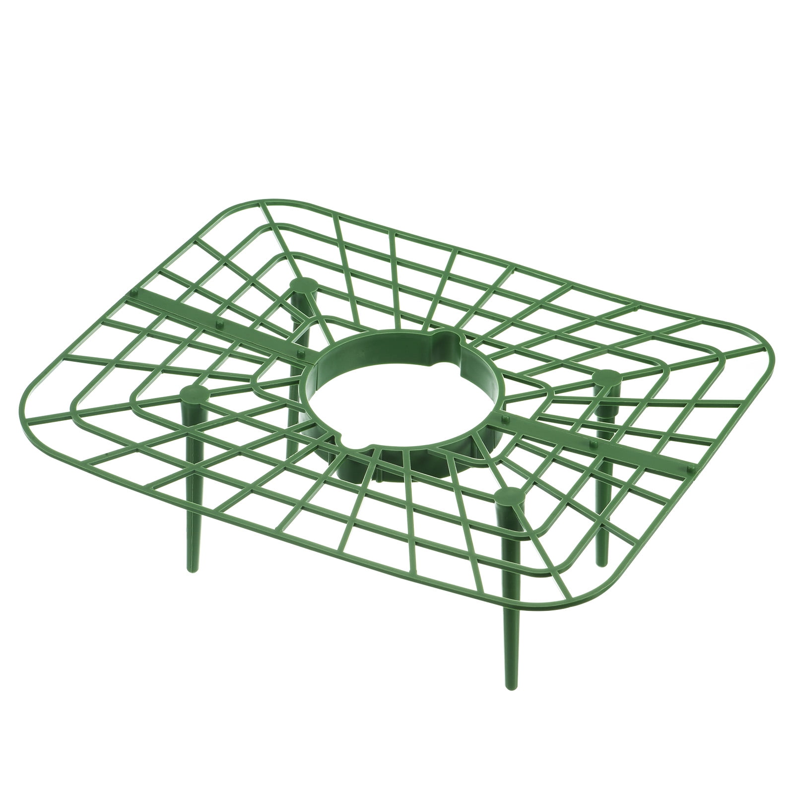 Uxcell Plastic Rectangle Strawberry Plant Supports Holder with 4 Sturdy ...
