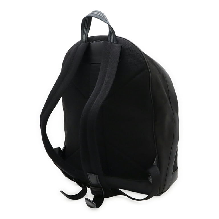 Burberry 8030714 Backpack Backpack Black BURBERRY TB Backpack in Nylon Canvas and Leather, Black  main image 2