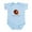 Sky Blue, variant on CafePress - Fear The Meatball No Bac Body Suit - Baby Light Bodysuit, Size Newborn - 24 Months